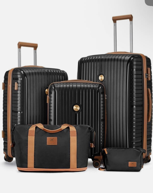 Multiple BRAND NEW sets of luggage.